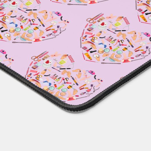 Manicurist Nail-technicus — Hoofd van het hulpprog Bureaumat (Hoek)