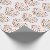 Manicurist Nail-technicus — Hoofd van het hulpprog Cadeaupapier (Hoek)