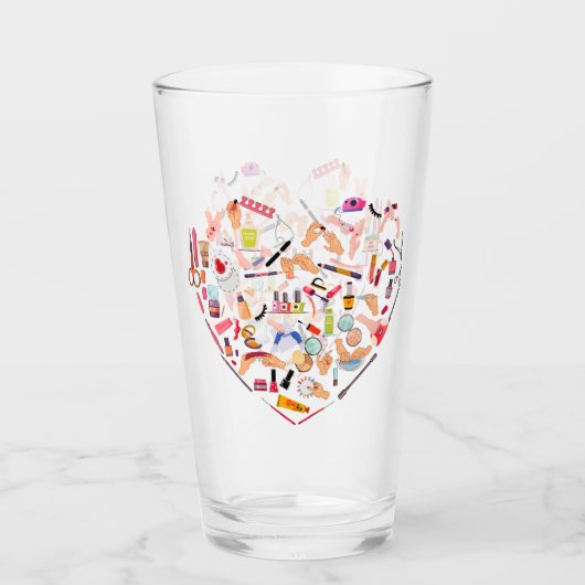 Manicurist Nail-technicus — Hoofd van het hulpprog Glas (Voorkant)