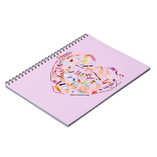 Manicurist Nail-technicus — Hoofd van het hulpprog Notitieboek (Linkerzijde)