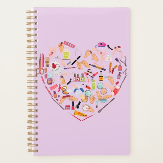 Manicurist Nail-technicus — Hoofd van het hulpprog Planner (Voorkant)