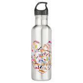 Manicurist Nail-technicus — Hoofd van het hulpprog Waterfles (Voorkant)