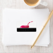 Manicurist of Nail Salon Adresetiketten Etiket (Insitu)