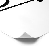 Manicurist op het werk poster (Hoek)