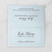 Manicurist Pedicurist Nail Salon Services Afsprakenkaart (Buitenkant ongevouwen)