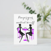 Manicurist Sale Briefkaart (Staand voorkant)