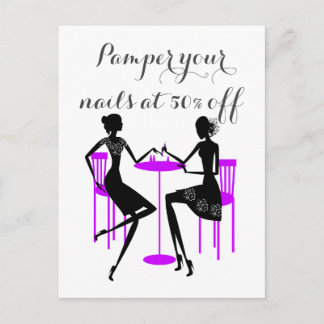 Manicurist Sale Briefkaart