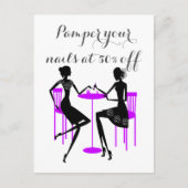 Manicurist Sale Briefkaart (Voorkant)