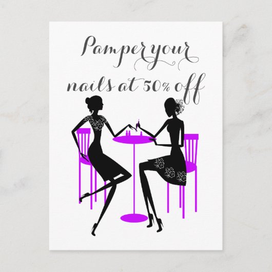 Manicurist Sale Briefkaart (Voorkant)