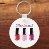 Manicurist Sleutelhanger (Voorkant)