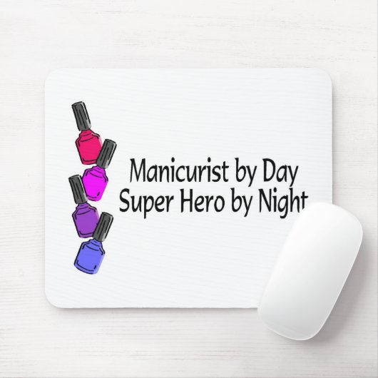 Manicurist Super Hero Muismat (Met muis)