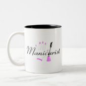 Manicurist Tweekleurige Koffiemok (Links)