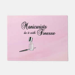 Manicuristen doen het met Finesse Deurmat