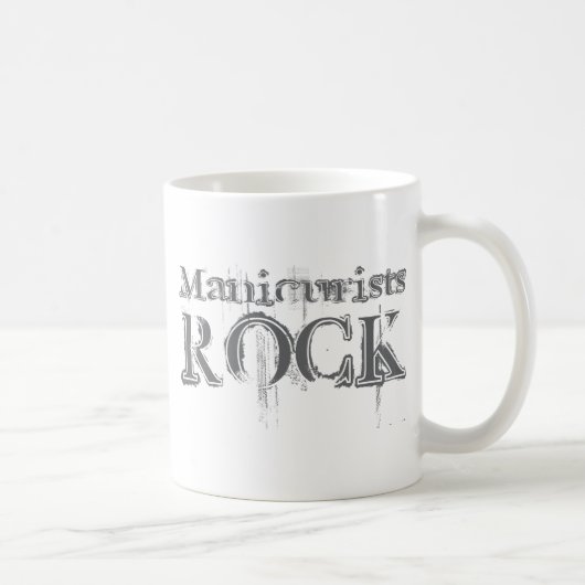 Manicuristen Rock Koffiemok (Rechts)