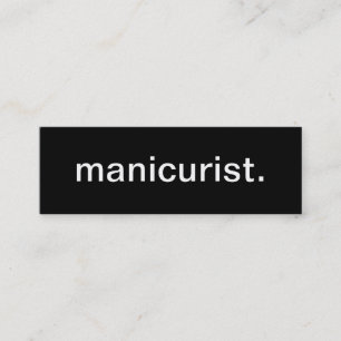 Manicuristisch Visitekaartje