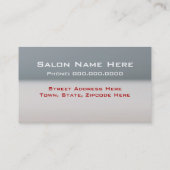 Manicuristische Visitekaartjes (Achterkant)