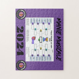 Manie Musicale 2024 Bracket Legpuzzel