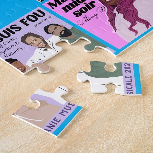 Manie Musicale 2024 Puzzel Legpuzzel (Zijkant)