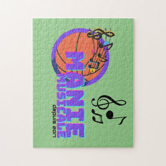 Manie Musicale Puzzle Legpuzzel (Verticaal)