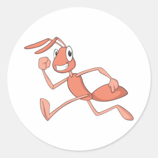 Manier draaien ronde sticker (Voorkant)