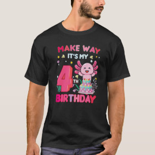 Manier, het is mijn vierde verjaardag van Cute Axo T-shirt