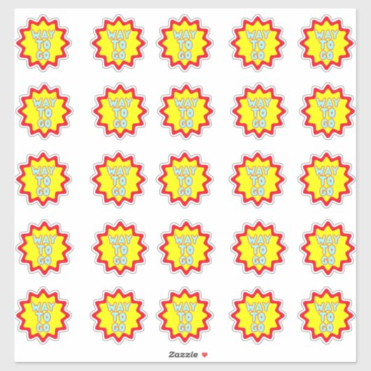 Manier om te gaan Kleurrijke Reward Teacher Sticke Sticker (Vel)