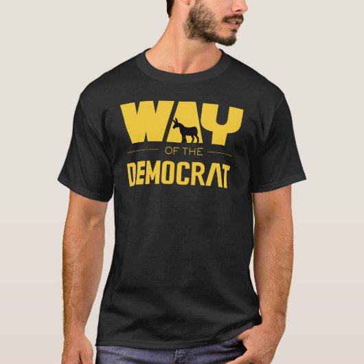 MANIER VAN DE DEMOCRAAT T-SHIRT (Voorkant)