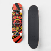 Manier van het Warrior Skateboard (Voorkant)