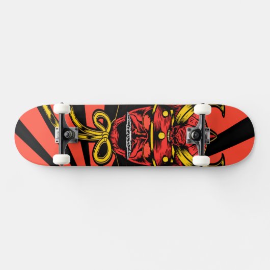 Manier van het Warrior Skateboard (Horizontaal)