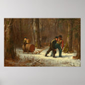 Manier voor Camp - Eastman Johnson Fine Art Poster (Voorkant)