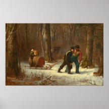Manier voor Camp - Eastman Johnson Fine Art Poster