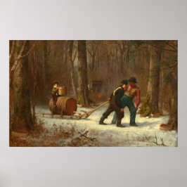 Manier voor Camp - Eastman Johnson Fine Art Poster