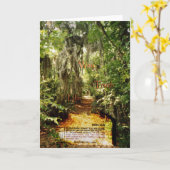 "Manier, Waarheid, en het Leven " Kaart (Gele Bloem)