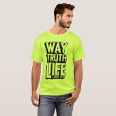 Manier Waarheid Leven Bold Retro Burst T-shirt (Voorkant volledig)