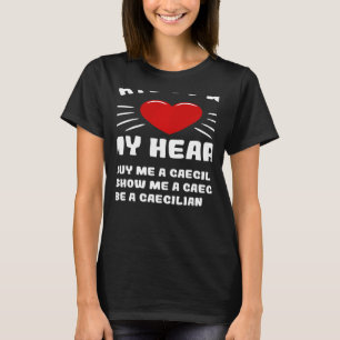 Manieren om mijn Humor van het Heart Caecilian Ani T-shirt