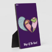 Manieren van het hart fotoplaat (Zijkant)