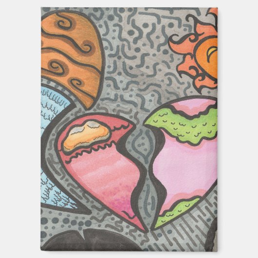 Manieren van het hart magneet (Voorkant)