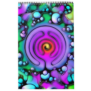 Manieren van Leven - Neurografisch Kunstpatroon 2 Kalender