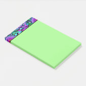 Manieren van Leven - Neurografisch Kunstpatroon 2 Post-it® Notes (Schuin)
