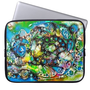 Manieren van Leven - Neurografische Kunst 7 Laptop Sleeve