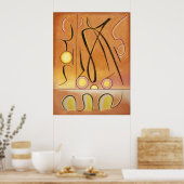 Manierre Dawson Xdx Abstracte kunst Poster (Keuken)