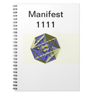 Manifest 1111 Kristallen Notitieboek