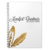 Manifest Greatness Journal Notitieboek (Voorkant)