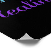 Manifest Healing Zelfmoordpreventie Ontwerp Poster (Hoek)