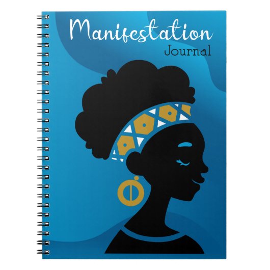 Manifest Journal for Black Women Notitieboek (Voorkant)