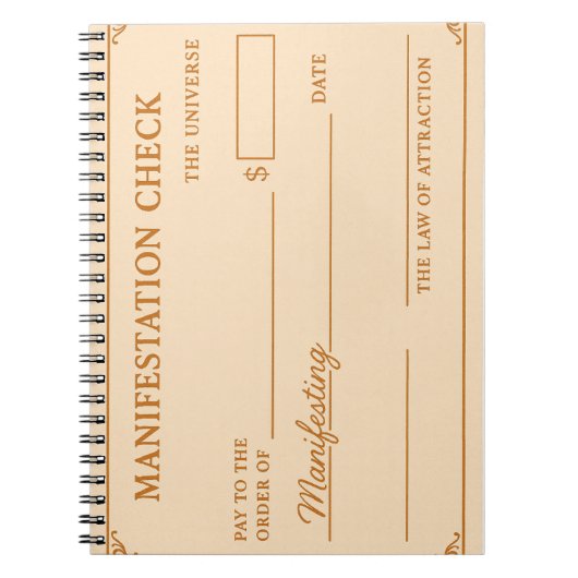 Manifest Journal Notitieboek (Voorkant)