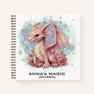 *~* Manifest Law Attractie Schattigee Baby Dragon Notitieboek