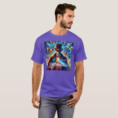 "Manifest Like The Magician" Unisex Mystic T-shirt (Voorkant volledig)