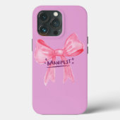Manifest Magic - Pink Ribbon Dream Hoesje (Achterkant)