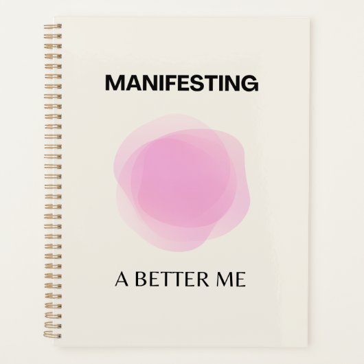 Manifest, Manifest, Positief Spiritueel Planner (Voorkant)